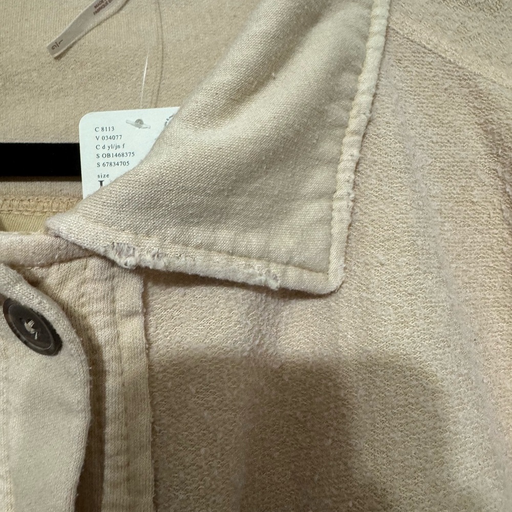Free People Ruby Shacket Oversized Large NWT - Picture 7 of 14